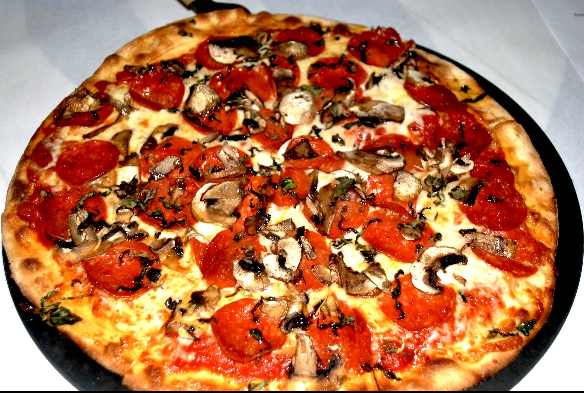 Pizza & Calzones category - View Menu Items