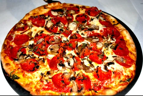 Pizza & Calzones category - View Menu Items