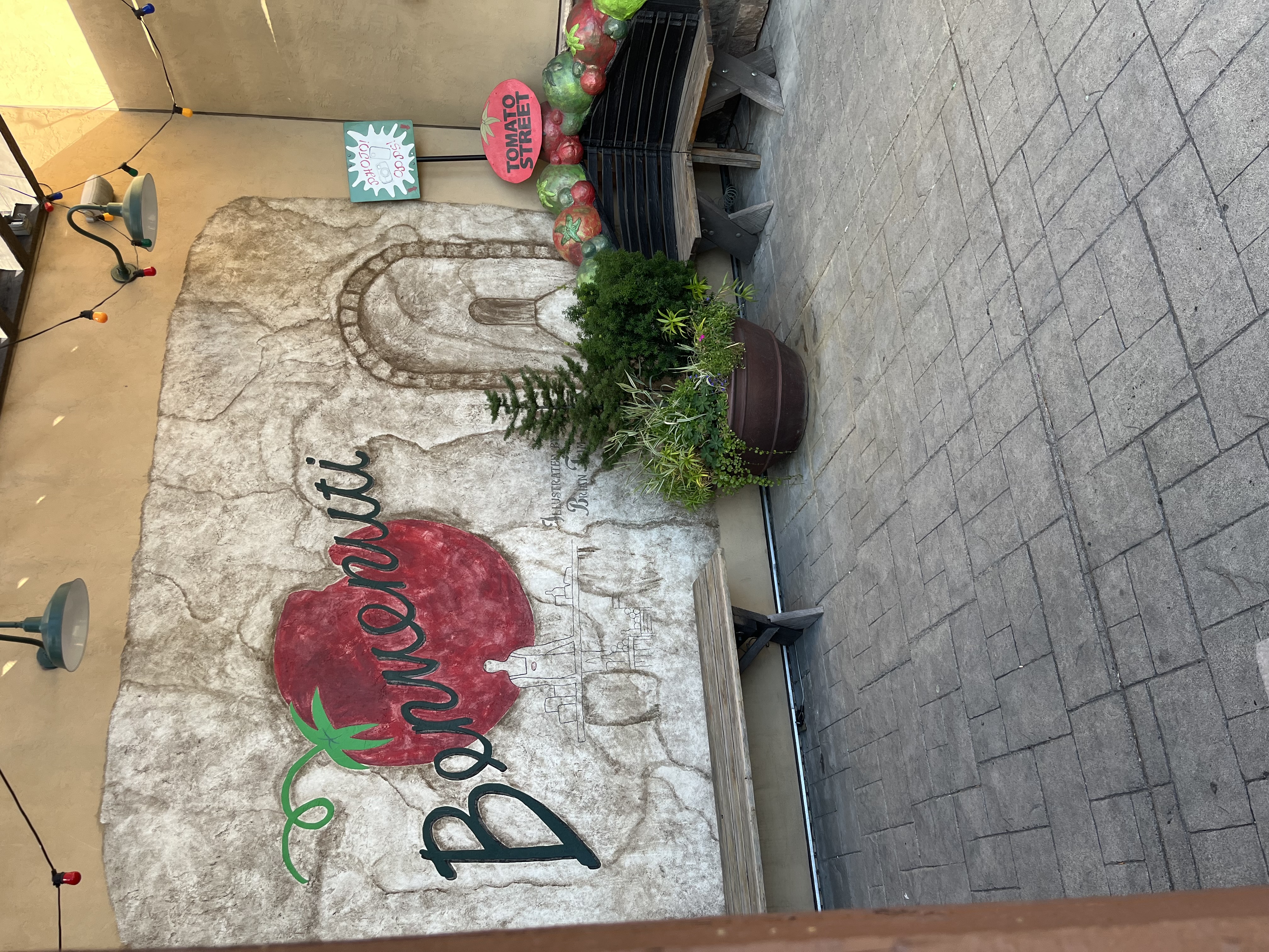 Tomato Street entry way