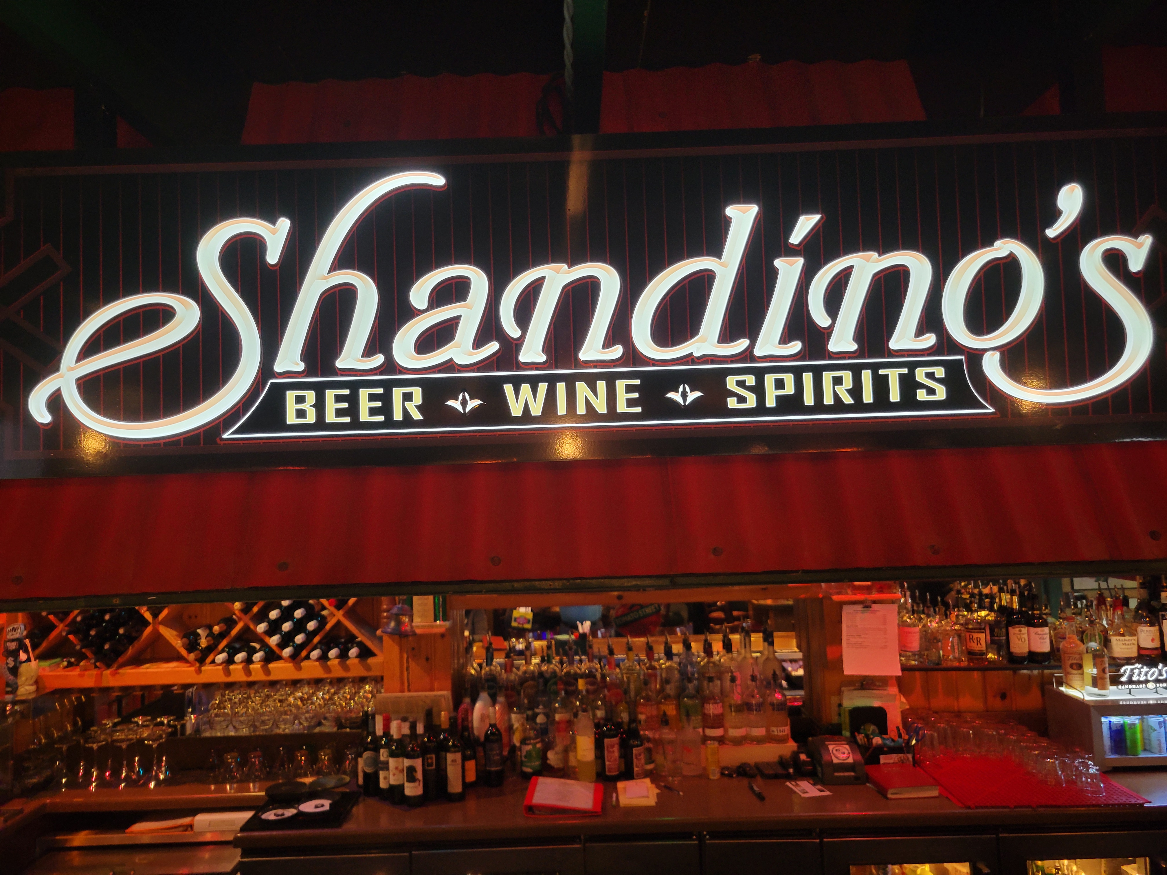 Spokane Shandino's Bar sign